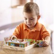 Melissa & Doug - Дървени кубчета 6 картинки Фермата, снимка 3