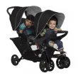 Бебешка количка за близнаци Graco Stadium Duo® - Black/Grey, снимка 1