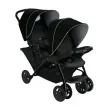 Бебешка количка за близнаци Graco Stadium Duo® - Black/Grey, снимка 5