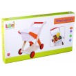 Lelin Toys - Детска количка за пазаруване, оранжева, снимка 3