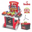 Детска кухня Buba Kitchen little Chef - Червена, снимка 1