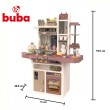 Детска кухня Buba Modern Kitchen, 65 части, 889-211, сива, снимка 4