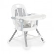Детски стол за хранене Amaretti 3в1 сив, снимка 7