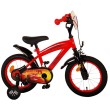 Детски велосипед с помощни колела, Колите,14 инча, снимка 2