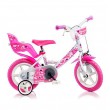 Детско колело Dino Bikes Little Heart 12 инча бяло, снимка 2