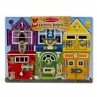 Дървен борд с ключалки Melissa and Doug, снимка 1