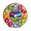 Дървен часовник сортер Melissa and Doug 18593, снимка 2