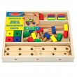 Дървен конструктор Melissa and Doug, снимка 1