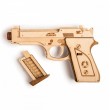 Дървен конструктор Wood Trick Gun M1 65части, снимка 5