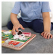 Дървен пъзел Melissa&amp;Doug Селскостопански животни, 8 части, снимка 6