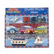 Дървен пъзел Превозни средства Melissa and Doug, снимка 2