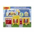 Дървен пъзел със звуци Къщата Melissa and Doug, снимка 1