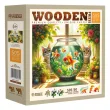 Дървен пъзел Wooden City, 505 части - Котки и рибки, снимка 2