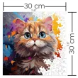 Дървен пъзел WoodMix, Котки, 200 части - Scottish Fold, снимка 5