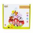 Lelin Toys - Дървена игра за баланс, Ферма с животни, снимка 3