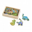 Дървени магнити с динозаври Melissa and Doug 10476, снимка 1