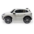 Електрическа кола Porsche Cayenne S за две деца Injusa, с дистанционно и батерия 12V, бяла, снимка 6