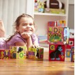 Картонени кубчета с азбука и животни Melissa and Doug, снимка 4