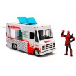 Кола Jada Marvel Deadpool Foodtruck 1:24, снимка 2