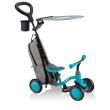 Колело за баланс Globber Learning bike 3 в 1 Deluxe – синьо-зелено, снимка 1