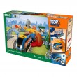 Комплект влакче и релси Action tunnel travel set, снимка 1