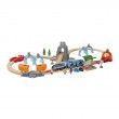 Комплект влакче и релси Action tunnel travel set, снимка 4