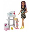 Кукла Barbie - Игрален комплект детегледачка, асортимент, снимка 3