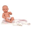 Кукла-бебе Ария с аксесоари за след баня в бяло - 38 см, снимка 2