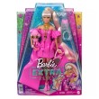 Кукла Mattel Barbie Extra Fancy Pink Plastic с аксесоари и домашен любимец, снимка 1