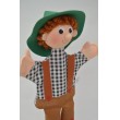 Кукла за театър Момче с шапка, 37 см., серия Цяло тяло, снимка 2
