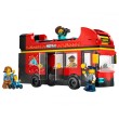 LEGO City 60407 - Червен двуетажен автобус за обиколка, снимка 3