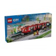 LEGO City 60423 - Трамвай и гара в центъра на града, снимка 1