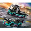 LEGO City Great Vehicles 60406 - Състезателна кола и камион автовоз, снимка 4