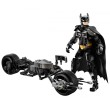 LEGO DC Comics Super Heroes 76273 Batman - Фигура за изграждане Батман и мотоциклет, снимка 3