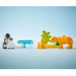 LEGO® DUPLO 10442 - Семействата на дивите животни: Пингвини и лъвове, снимка 6