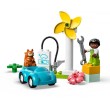 LEGO DUPLO Town 10985 - Вятърна турбина и електрическа кола, снимка 3