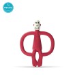 Matchstick Monkey Monkey Teether чесалка с апликатор - Red, снимка 1