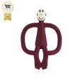 Matchstick Monkey Original Monkey Teething Toy чесалка с апликатор - Claret, снимка 1