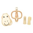 Matchstick Monkey Teething Starter Set комплект силиконови чесалки с антимикробна технология - Gigi , снимка 3