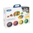 Milan Тесто за моделиране Soft Dough - Комплект Бургери, снимка 1