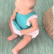 Minikoioi Flexi Bib силиконов лигавник с джоб - Blue, снимка 5