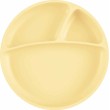 Minikoioi Portions силиконова чиния с вакуум - Yellow, снимка 1