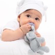 Minikoioi Sleep Buddy мека играчка със залъгалка - Elephant, снимка 3