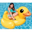 Надуваем остров Пате INTEX Yellow Duck Ride-on, снимка 2