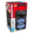 Преносима тонколона с LED светлини и микрофон, Groove119, снимка 4