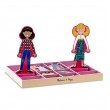 Приятелките Аби и Ема с магнитни дрехи Melissa and Doug, снимка 1