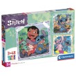 Пъзел Stitch 3x48 части, снимка 1