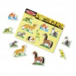 Пъзел със звуци Melissa and Doug Домашни любимци 10730, снимка 2