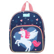 Раница за детска градина VADOBAG Pret Unicorn - Stay Silly, тъмносин, за 2-6 г, за момиче, снимка 1