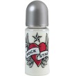 Rock Star Baby бебешка бутилка 300ml Heart &amp; Wings (със широк отвор), снимка 1